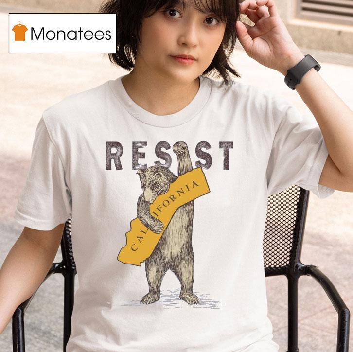 Resist Bear California T Shirt