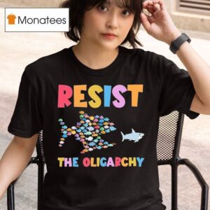 Resist The Oligarchy Fish T Shirt