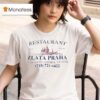 Restaurant Zlata Praha Czech Slovak T Shirt