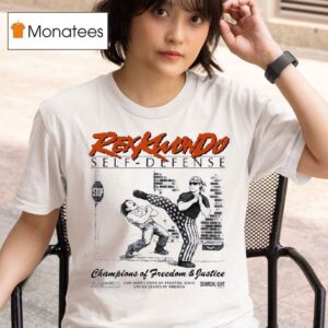 Rex Kwon Do Self Defense Champions Of Freedom And Justice T Shirt