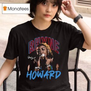 Rhyne Howard Atlanta Dream Basketball Signature Graphic T Shirt
