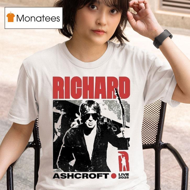 Richard Ashcroft Richard Ashcroft Live Beige Tour T Shirt