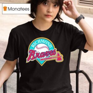 Richmond Flying Squirrels Richmond Braves Logo T Shirt