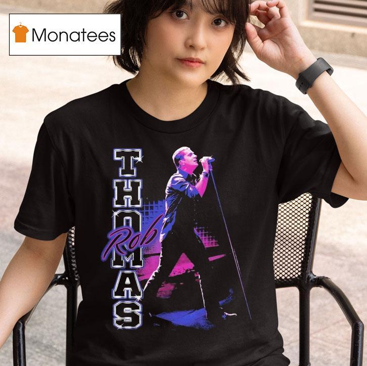 Rob Thomas Stage Glow Photo T Shirt