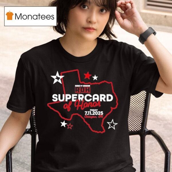 Roh Supercard Of Honor T Shirt
