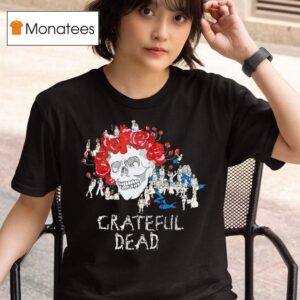 Rotter And Friends Grateful Dead Skull T Shirt