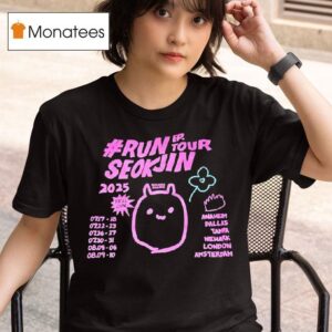 Run Seokjin Ep Tour World Wide Handsome T Shirt