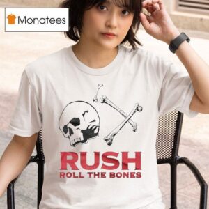 Rush Roll The Bones Skull Tour T Shirt