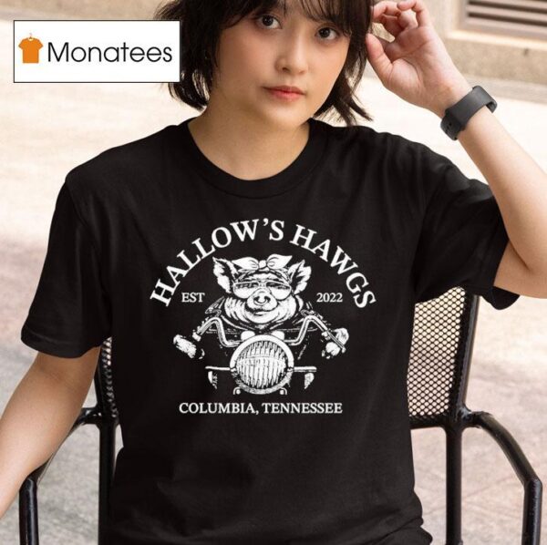 Rusty Butcher Hallow S Hawgs Columbia Tennessee Est Motor T Shirt