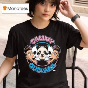 Sammy Guevara Panda Power Faces Head Skull Aew T Shirt