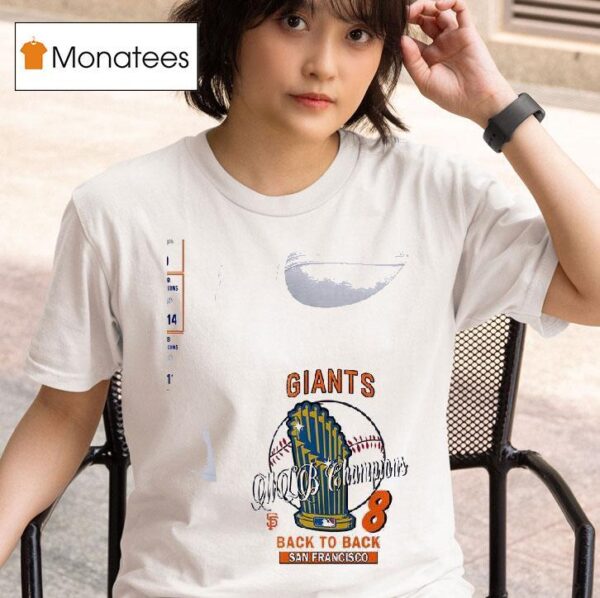 San Francisco Giants Mlb Champions Hardwood Classics Champions Vintage T Shirt