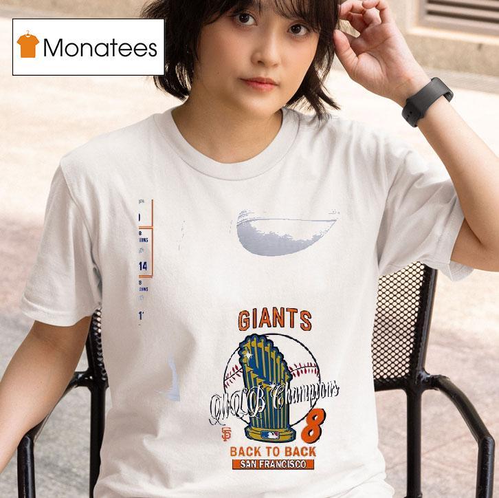 San Francisco Giants Mlb Champions Hardwood Classics Champions Vintage T Shirt