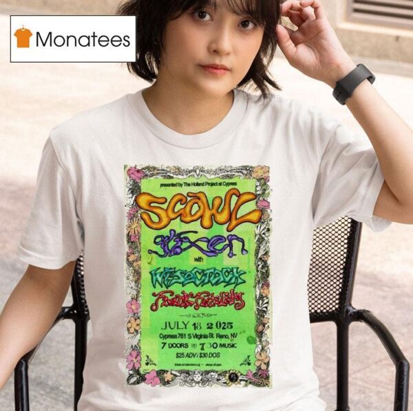 Scowl Cypress Reno Reno Nv July Live T Shirt