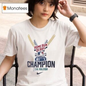 Seattle Mariners Cal Raleigh Home Run Derby Champion T Shirt