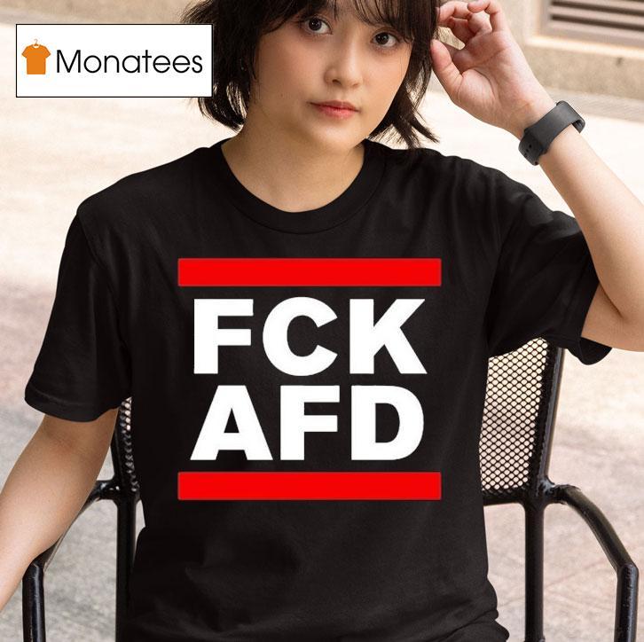 Sebastian Thul Wearing Fck Afd T Shirt