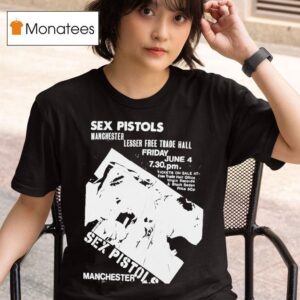 Sex Pistols Manchester Lesser Free Trade Hall T Shirt