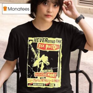 Sex Pistols Never Mind The Bollocks Japan Tour T Shirt