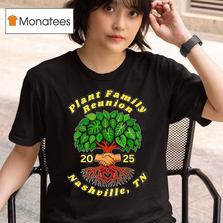 Shake Hand Plant Family Reunion T Shirt