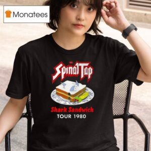 Shark Sandwich Distressed Spinal Tap Tour T Shirt