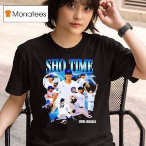 Shota Imanaga Shotime Chicago Cubs Baseball T Shirt