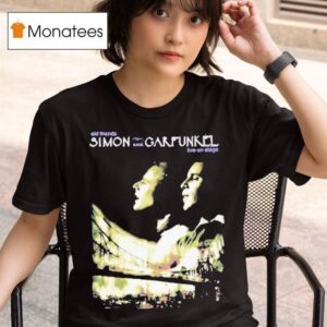 Simon Garfunkel Old Friends Tour Live On Stage T Shirt