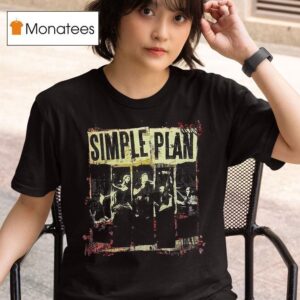 Simple Plan Get Your Heart On Australian Tour T Shirt