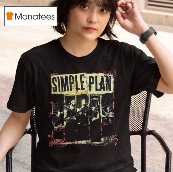 Simple Plan Get Your Heart On Australian Tour T Shirt