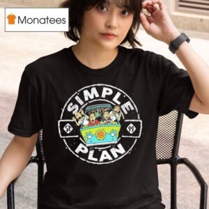 Simple Plan Mystery Machine Tour T Shirt