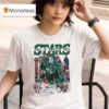 Skeleton Victory Green Dallas Stars Hockey T Shirt