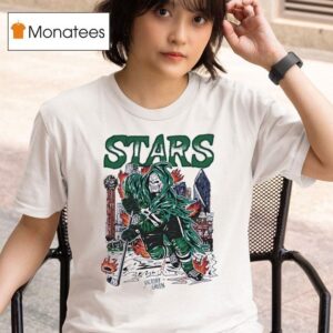 Skeleton Victory Green Dallas Stars Hockey T Shirt