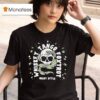Skull With Snake Whiskey Tango Foxtro T Shirt