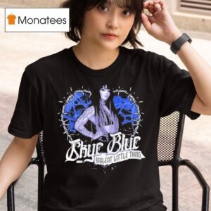 Skye Blue Violent Little Thing Aew T Shirt