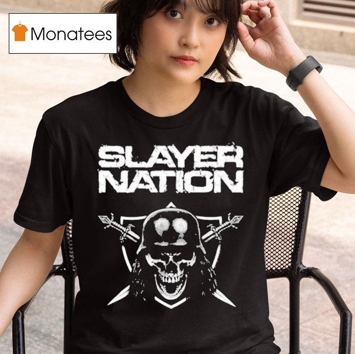Slayer Slayer Nation T Shirt