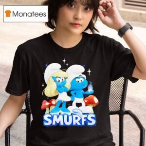 Smurfs Movie Cartoon Characters T Shirt