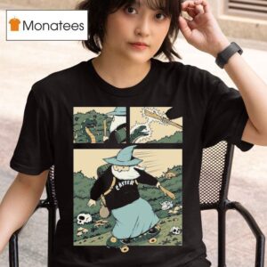 Snakeboarding Caster Wizard T Shirt