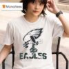 Snoopy Dabbing Philadelphia Eagles Football T Shirt