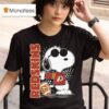 Snoopy X Washington Commanders Redskins The Peanuts Fan T Shirt