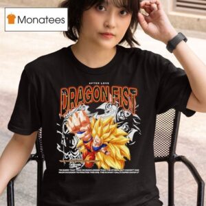 Son Goku Earth S Strongest Warrior Dragon Fist Dragon Ball T Shirt