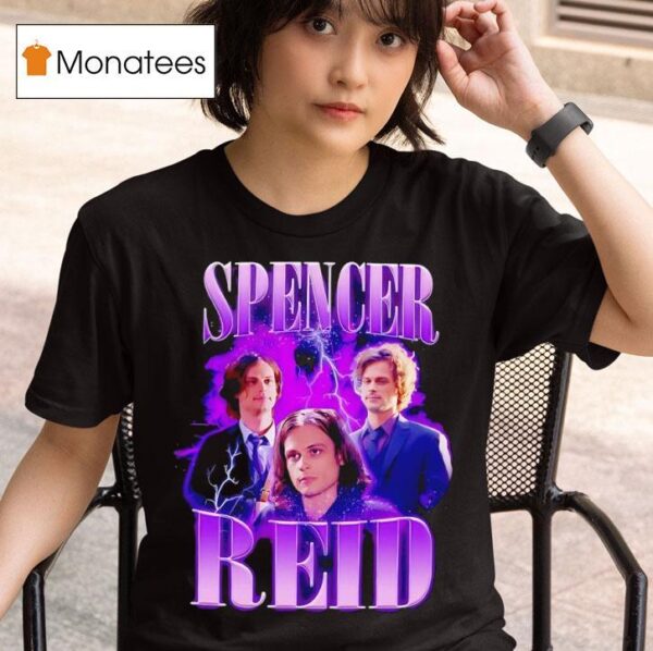 Spencer Reid Lightning T Shirt