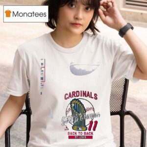St Louis Cardinals Mlb Champions Hardwood Classics Champions Vintage T Shirt