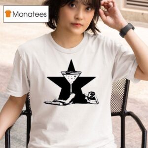 Star Martini Racer Tank T Shirt