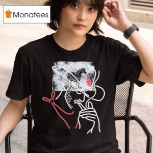 Stevenson Ranch Smoking Cowboy Horse T Shirt