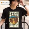 Stick Figure Sunrise Tree T Shirt