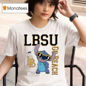 Stitch Long Beach State Go Beach Lbsu T Shirt