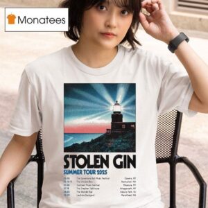 Stolen Gin Usa Canada Summer Tour Dates T Shirt