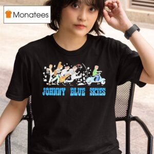 Sturgill Simpson Johnny Blue Skies Scooter T Shirt