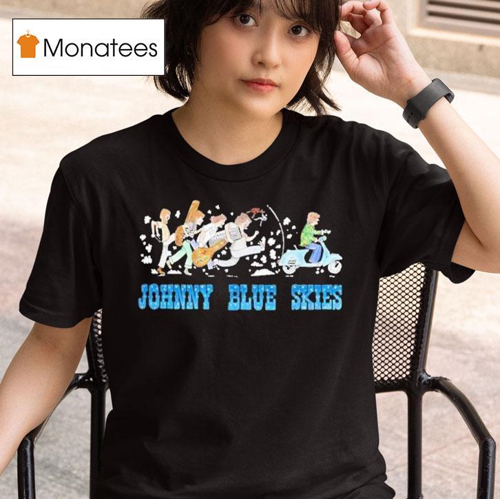Sturgill Simpson Johnny Blue Skies Scooter T Shirt