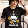 Sum Skull And Roses T Shirt