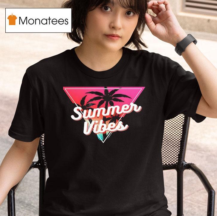 Summer Vibes Beach Vintage T Shirt