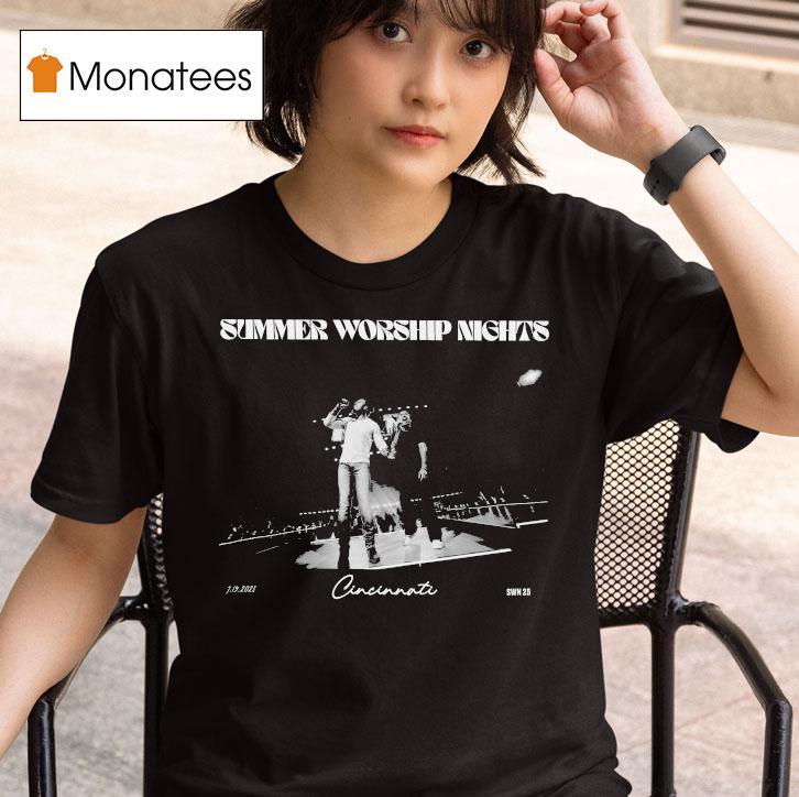 Summer Worship Night Cincinnati Photo T Shirt